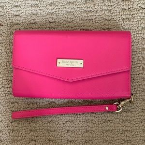 Hot Pink Kate Spade Clutch